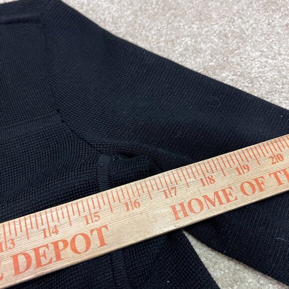 Talbots Sweater Black Long Sleeve Button Up Women's Size XS NWT - Picture 3 of 11